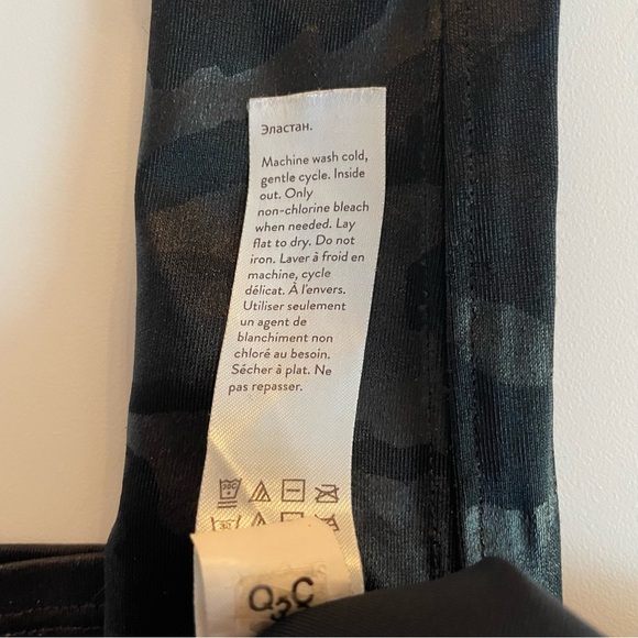 Spanx metallic camo print high waisted leggings black 20234 - Picture 14 of 16